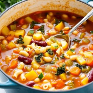 Minestrone with Pesto Stirred Travel culinary holidays