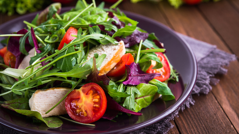 Mesclun salad