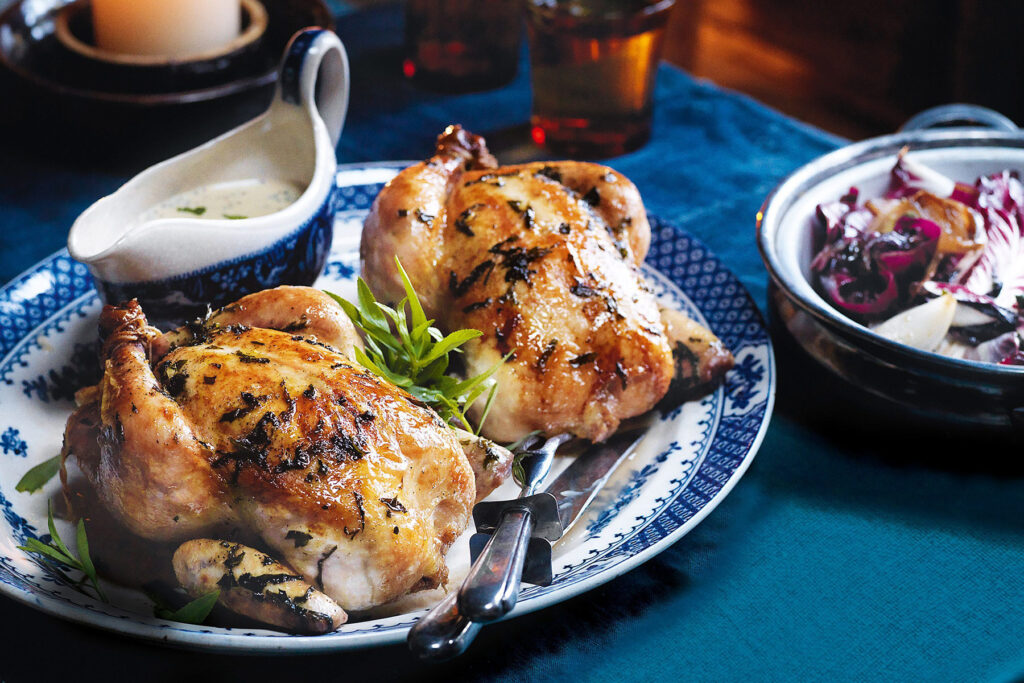 Poulet de Bresse Rôti a L’Estragon